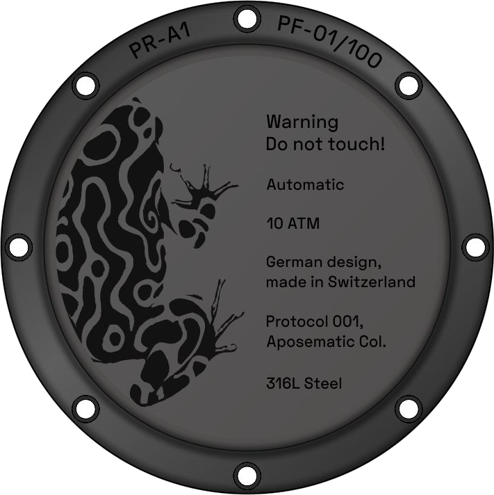 Protocol 001 caseback
